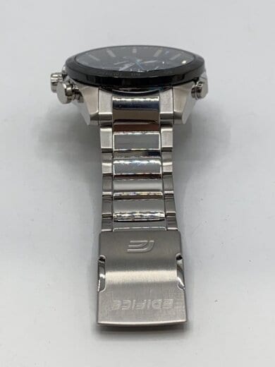 商品画像：ソーラー腕時計・EDIFICE/アナログ/ステンレス/BLK/SLV/SS 5