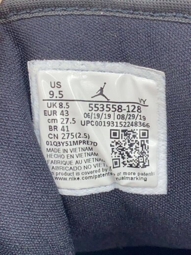 商品画像：AIR JORDAN 1 LOW/エアジョーダン1ロー/ブラック/553558-128/27.5cm/BLK 5