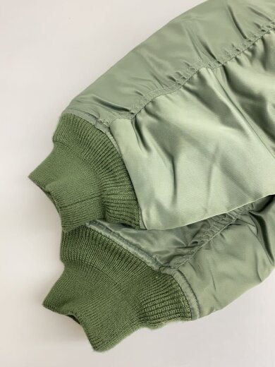 商品画像：フライトジャケット/MA-1/L/ナイロン/GRN/440-0101// 4