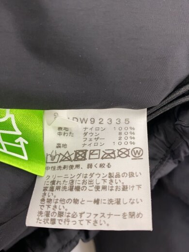 商品画像：SHORT NUPTSE JACKET_ショートヌプシジャケット/L/ナイロン/BLK 4