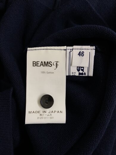 商品画像：フレンチカラー/ニットポロ/46/コットン/NVY/21-02-0150-148 4