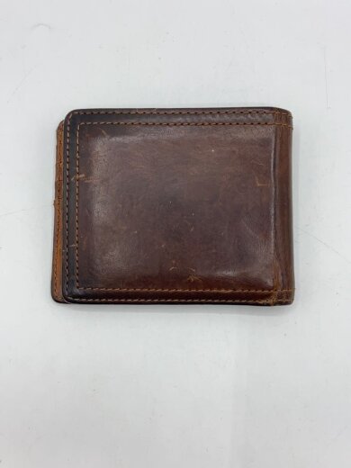 商品画像：2つ折り財布/レザー/BRW/メンズ 2