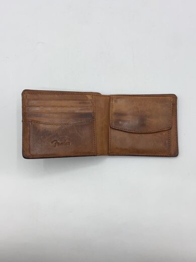 商品画像：2つ折り財布/レザー/BRW/メンズ 4