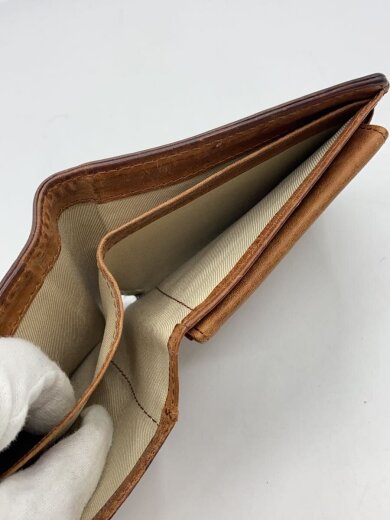 商品画像：2つ折り財布/レザー/BRW/メンズ 6