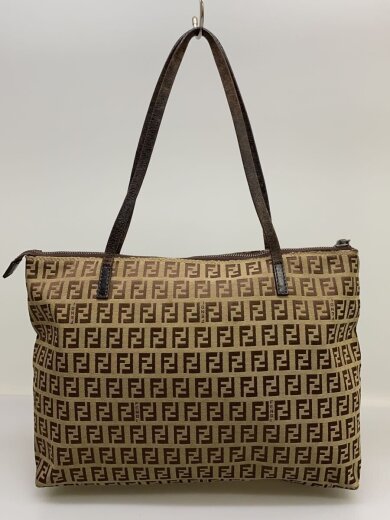 商品画像：ズッカ柄/トートバッグ/キャンバス/BEG/総柄 3