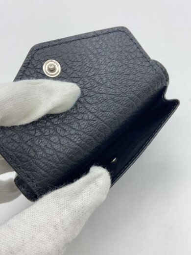 商品画像：3つ折り財布/レザー/BLK/メンズ/S36UI0416 5