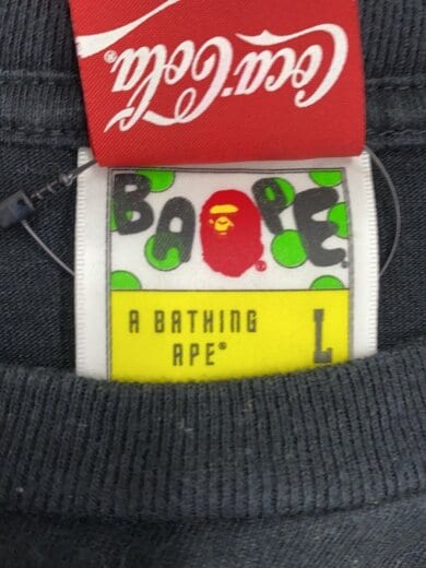 商品画像：×Coca-Cola/Tシャツ/L/コットン/BLK 4