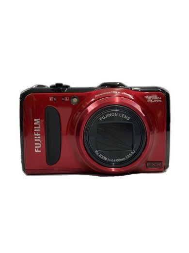 商品画像：デジタルカメラ FinePix F550EXR [レッド]// 1