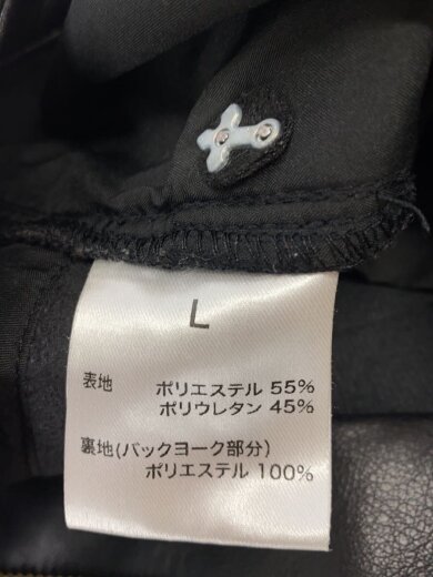 商品画像：Leather Slim Trouser/L/ポリエステル/BLK/無地// 5