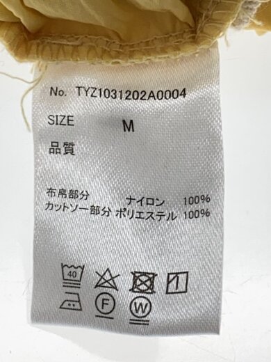 商品画像：etsinta/リメイクトラックラインパンツ/M/ナイロン/YLW/TYZ1031202A0004// 4