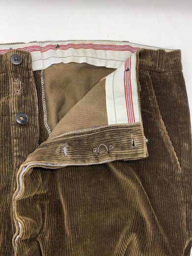 商品画像：ストレートパンツ/--/コーデュロイ/BRW/無地 3