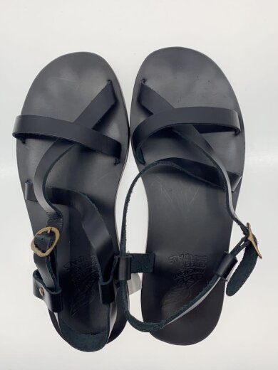 商品画像：サンダル/--/BLK/レザー 3