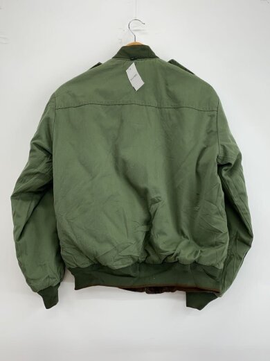 商品画像：フライトジャケット/M/コットン/KHK/無地/カナダ軍/民間 2