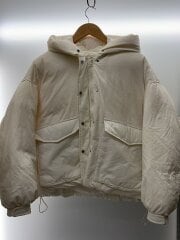 ダウンジャケット/2/ナイロン/WHT/無地/71633265