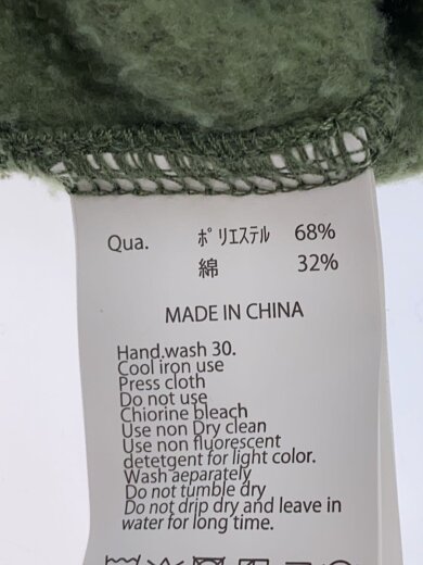 商品画像：パーカー/L/コットン/GRN/プリント 5