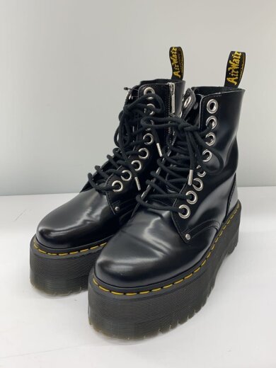 商品画像：レースアップブーツ/UK4/BLK/レザー 2