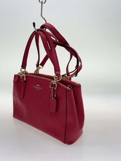 商品画像：ミニクリスティ・キャリーオール_ピンク/レザー/PNK/無地// 2