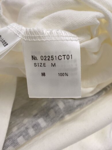 商品画像：Tシャツ/M/コットン/WHT/02251ct01// 4
