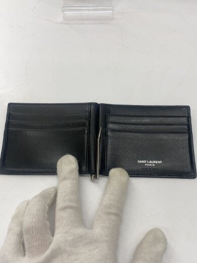 商品画像：2つ折り財布/--/BLK/無地/メンズ 4