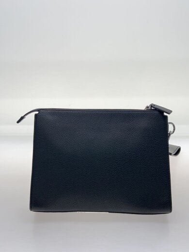 商品画像：クラッチバック/バッグ/レザー/BLK/無地/37S4LCOU9L 3