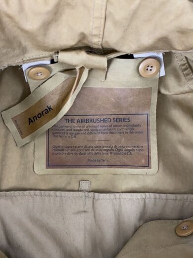 画像：Ten-CANORAK/THE AIRBRUSHED SERIES/ジャケット/46/ポリエステル/TC-J0307//3