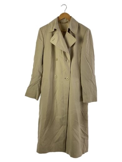 商品画像：コート/42/ウール/クリーム/無地/211-0231-7914/袖汚れ/穴あき有/状態考慮// 1
