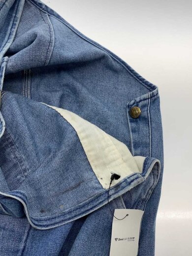 商品画像：オーバーオール/34/デニム/インディゴ 3