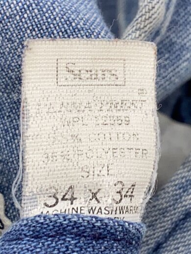 商品画像：オーバーオール/34/デニム/インディゴ 5