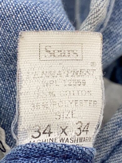 商品画像：オーバーオール/34/デニム/インディゴ 6