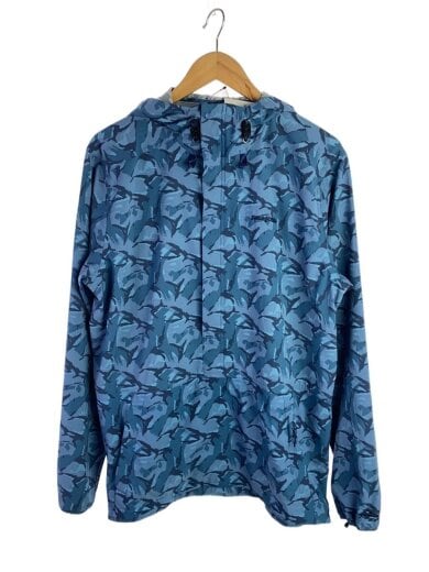 商品画像：ジャケット/M/ポリエステル/BLU/総柄/86180 1