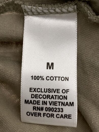 商品画像：長袖Tシャツ/M/コットン/GRY 4