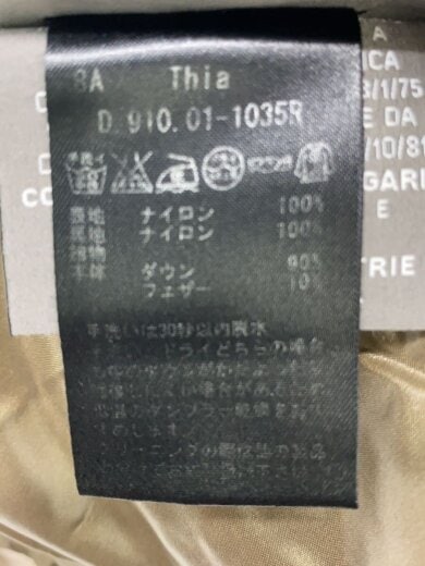 商品画像：ダウンジャケット/--/ポリエステル/BEG/無地/01-1035R 4