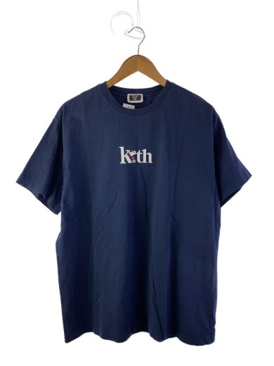 商品画像：Tシャツ/L/コットン/ネイビー/25-073-060-0075-1-0 1