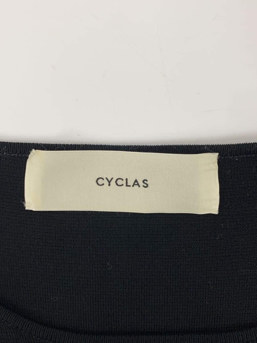 CYCLAS / ニットベスト(薄手)/XS/コットン/ブラック/無地/1-02-03-2034