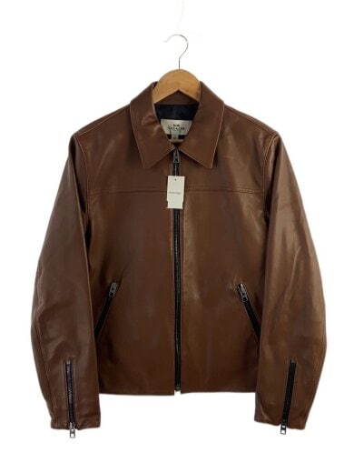 商品画像：レザージャケット・ブルゾン/S/羊革/BRW 1