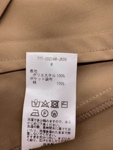 商品画像：ジャケット/M/ポリエステル/CML/無地/TTT-2021AW-JK06 4