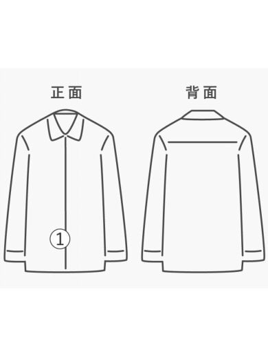 商品画像：半袖シャツ/S/コットン/ホワイト 7