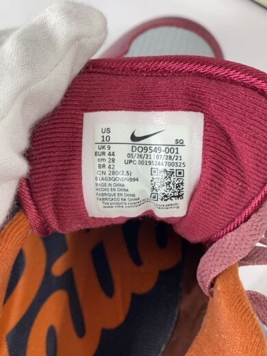 商品画像：ローカットスニーカー/28cm/ボルドー/DO9549-001 5