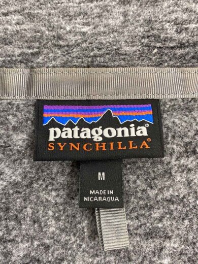 画像：patagoniaフリースベスト/M/ポリエステル/グレー/23010FA17/SYNCHILLA/シンチラ3