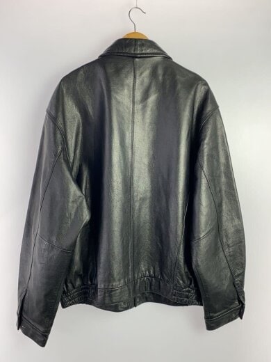商品画像：レザージャケット・ブルゾン/XL/レザー/ブラック 2