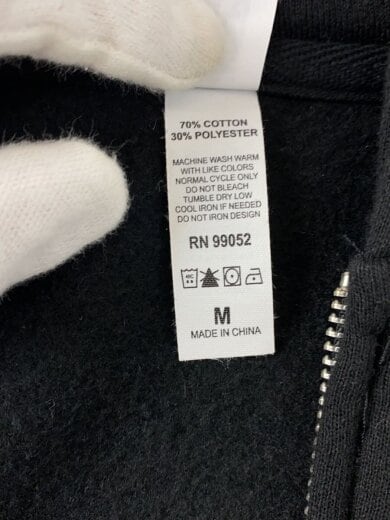 商品画像：peels/パーカー/M/コットン/ブラック 4