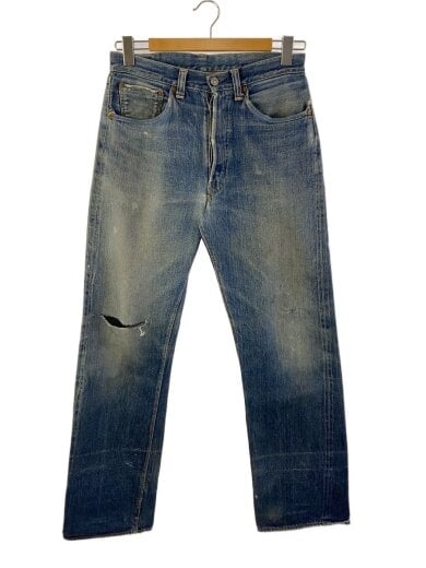 商品画像：50s/VT/501/XX/革パッチ/実寸W30/デニム/IDG/ダメージ有// 1