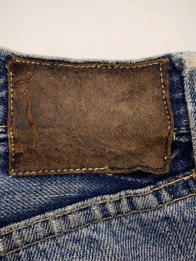 商品画像：50s/VT/501/XX/革パッチ/実寸W30/デニム/IDG/ダメージ有// 6