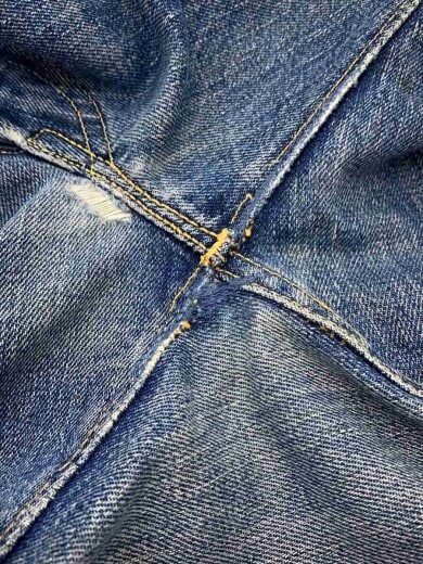 商品画像：50s/VT/501/XX/革パッチ/実寸W30/デニム/IDG/ダメージ有// 8