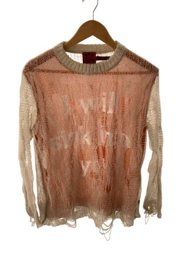 商品画像：ニット・セーター(薄手)/XS/アクリル/ベージュ 1