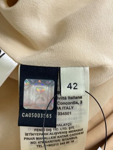 商品画像：ワンピース/42/ポリエステル/ベージュ/総柄 4