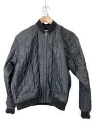 キルティングジャケット/M/ポリエステル/BLK/SZ-J002