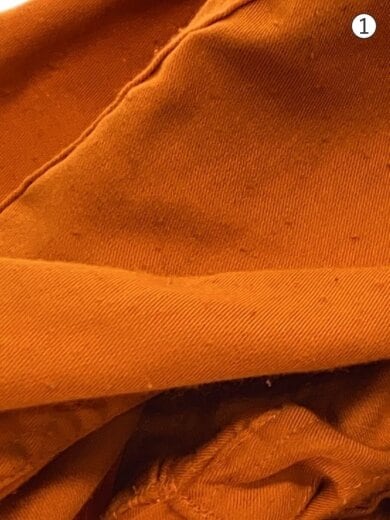 商品画像：メンズ衣料/38/コットン/オレンジ/cwu-28/p 6