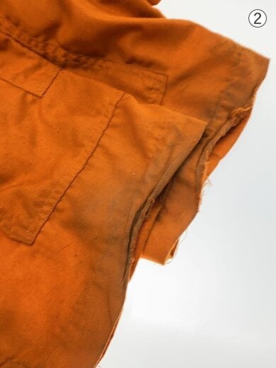 商品画像：メンズ衣料/38/コットン/オレンジ/cwu-28/p 7