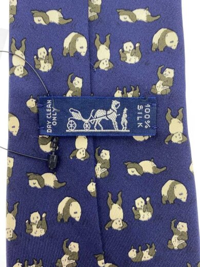 商品画像：ネクタイ/--/BLU/アニマル/メンズ 4